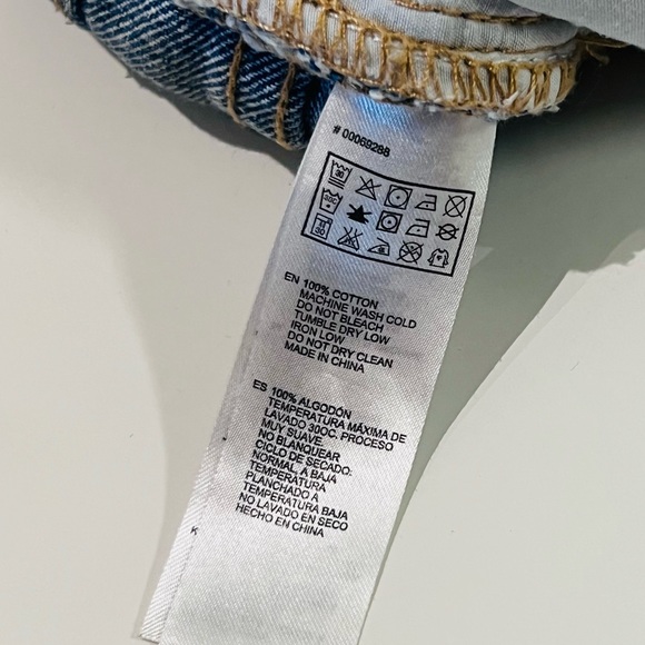 Forever 21 Medium Wash High Waisted Cuffed Denim Jean Shorts - Picture 9 of 9